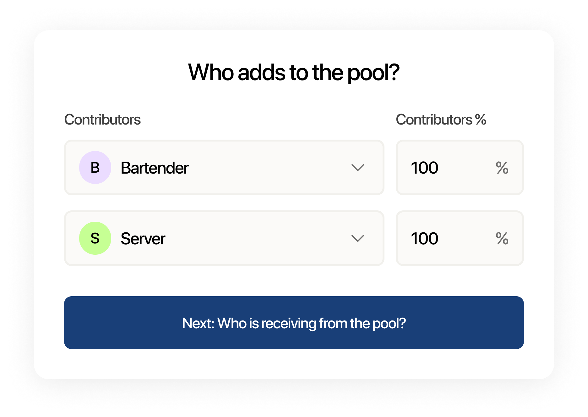 Save up to 34 hours per month using Tip Pooling